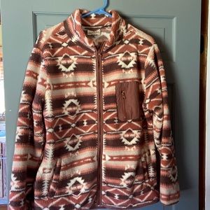 Vanilla bay women’s Sherpa Aztec jacket